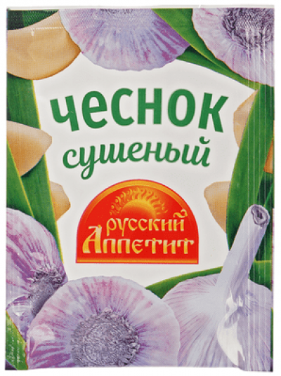 Чеснок сушеный 10г Русский Аппетит