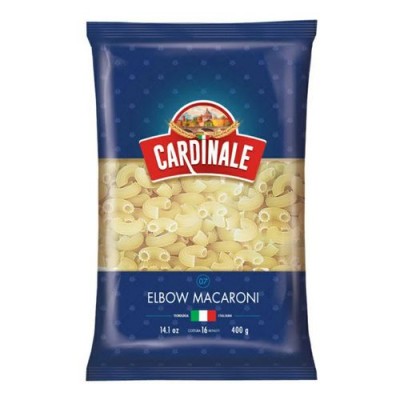 Кардинале Макаронные изделия рожки 400гр №07
