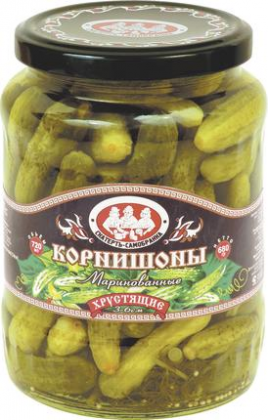 Корнишоны Скатерть-Самобранка 720гр. с/б