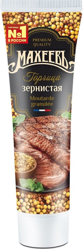 Горчица Махеевъ Зернистая 100г туба