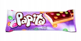 Печенье Papita с мол. шок. с мол. кремом и драже-конфетами 33гр
