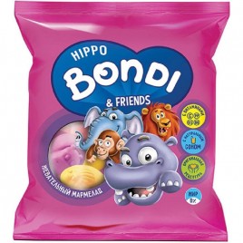 Жевательный мармелад Hippo Bondi&Friends 100г
