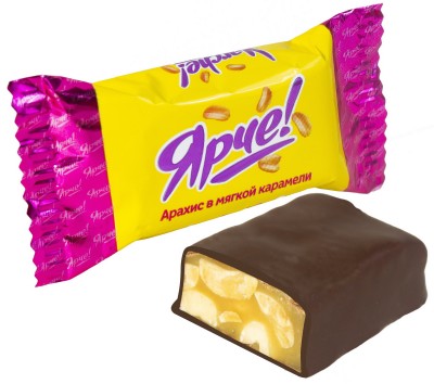 Конфеты Ярче арахис 1кг.Яшкино