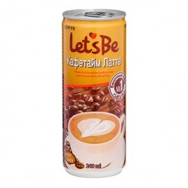 Кофе Lets be в ж/б Cafetime Latte 0,24л
