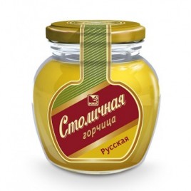 Горчица Столичная русская 195гр ст/б МЖК