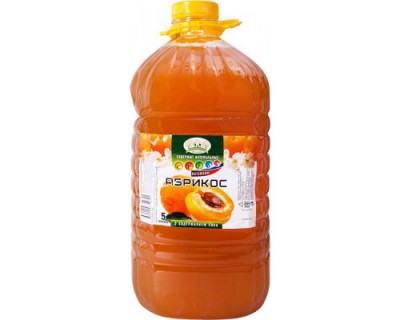 Напиток б/а б/г со вкусом "Абрикос" 5л пэт Прогулка по саду