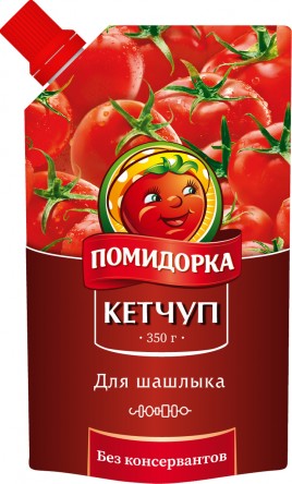 Кетчуп Помидорка для шашлыка дой-пак 350г