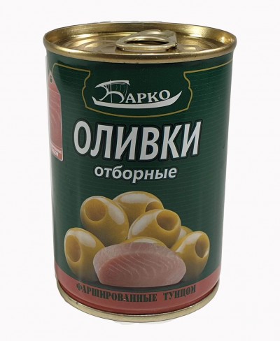 Оливки Барко фаршир-е  тунцом 280г.