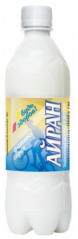 БЗМЖ Айран "Будь здоров" 1,1% 0,5л пэт