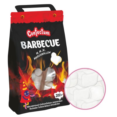 Жевательный зефир "Confectum Barbecue" с ароматом ванили 200г