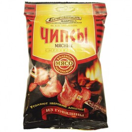 Чипсы мясные из говядины 30г.Егорьевская