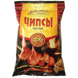 Чипсы мясные из свинины 30г. Егорьевская