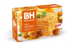 Торт бисквитный Baker House медовик 350г