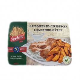 Картофель по-деревенски с цыпленком Ранч зам. 300г Perfetto