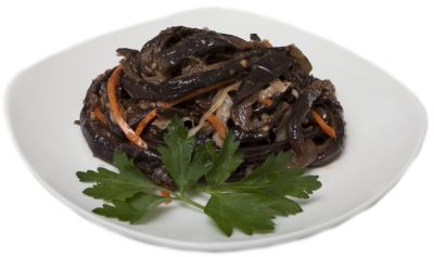 Салат "Баклажаны жареные по корейски" кружочки 1кг.