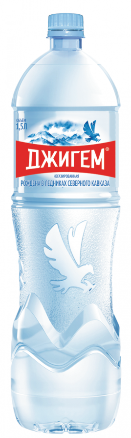 Вода "Джигем" газ 1,5л пэт