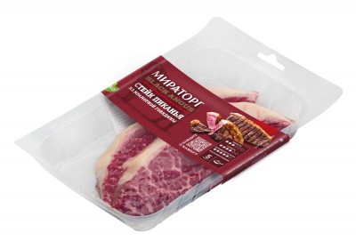 Стейк Пиканья из мраморной говядины б/к 420гр охл. Мираторг