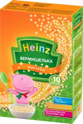 "HEINZ" Вермишелька фигурки 340г.