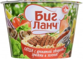 Лапша с Говядиной и грибами Биг Ланч 90г