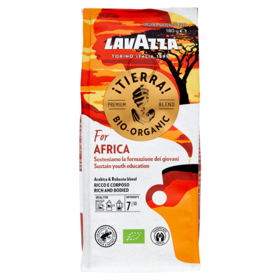 Кофе Лавацца Тиерра Био Африка 180гр молотый пакет