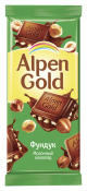 Шоколад Альпен Гольд 90г фундук