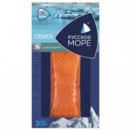 АКЦИЯ!!! Семга с/с.филе-кусок 200гр. Русское море