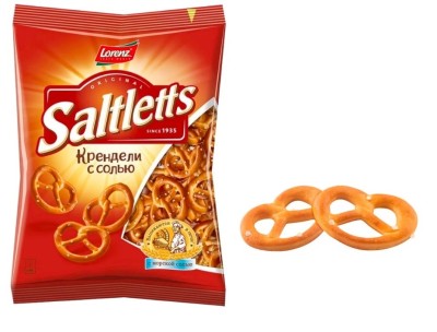 Мини-крендельки с солью классические 60гр Сталтлеттс