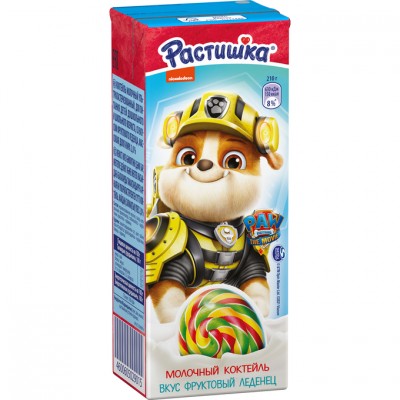 БЗМЖ Коктейль растишка Фруктовый леденец 2% 210гр