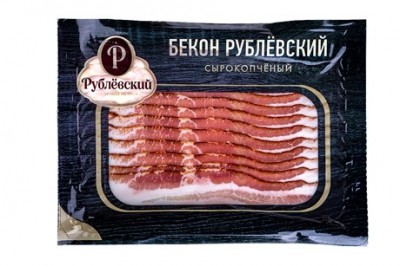 АКЦИЯ!!! Бекон с/к нарезка 150гр ТД Рублевский