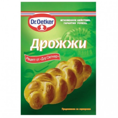 Дрожжи сухие 7г Dr.Oetker