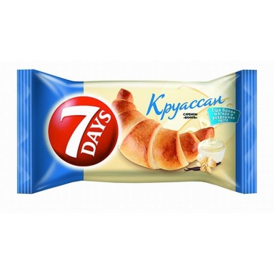 АКЦИЯ!!! Круассан "7Days" ваниль 65г
