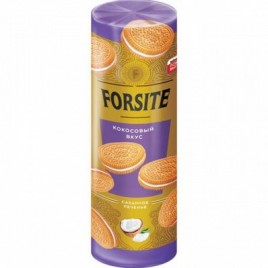 Печенье Forsite сэндвич с кокосовым вкусом 220гр