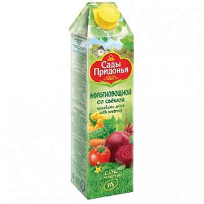 Сок Сады придонья Мультиовощн. со свеклой 1л