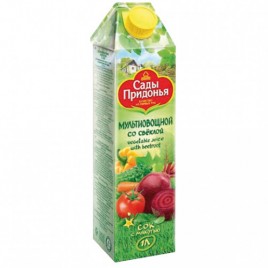 Сок Сады придонья Мультиовощн. со свеклой 1л