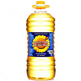 Масло подсолнечное Золотая семечка 3л