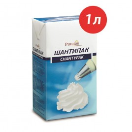 АКЦИЯ!!! БЗМЖ Крем на растительных сливках "Шантипак" 1л