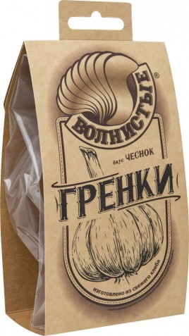 Гренки Волнистые с чесноком 75гр