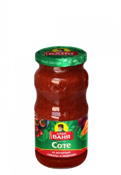 Соте из свеклы и моркови Дядя Ваня 460гр ст/б