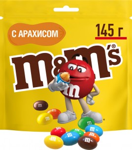 Драже M&Ms с арахисом 145гр