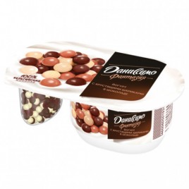 БЗМЖ Йогурт Даниссимо Фантазия с хруст.шар.105г