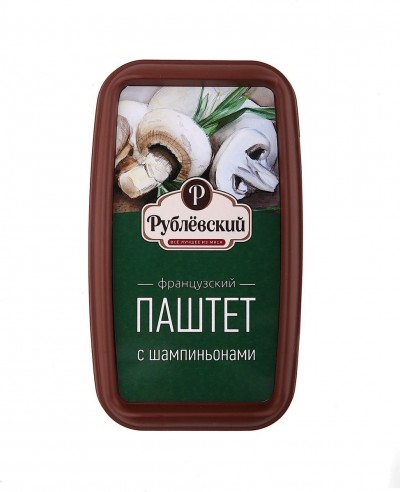 Паштет "Рублевский" с белыми грибами 150гр