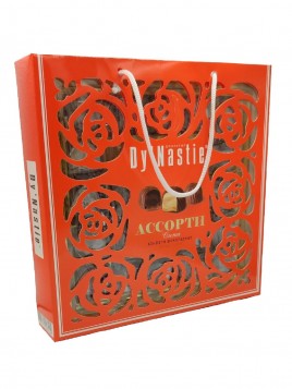 Конфеты Династия Ассорти Crema в сумочке 210г.