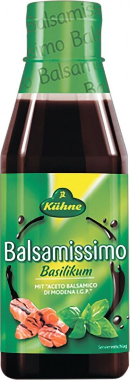 Соус "KUHNE" Бальзамический с базиликом 215мл пэт