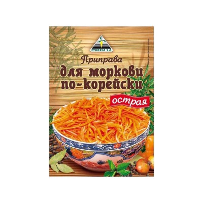 Цикория Приправа для моркови по-корейски острая 30гр.