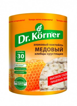 Хлебцы "Dr Korner" мед 100г