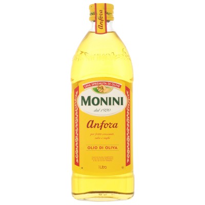 Масло оливковое Monini Anfora раф. с добавлением нераф. 1л ст/б