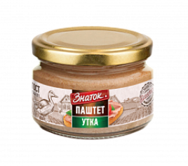 Паштет Утка "Знаток" 200гр ст/б