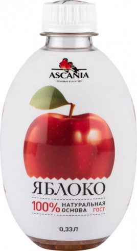 Напиток Аскания Яблоко 0,33л