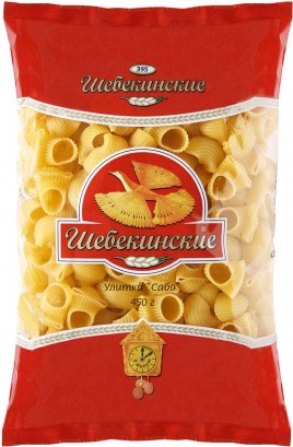 Шебекинские Макаронные изделия Улитка "Сабо" №395 450г