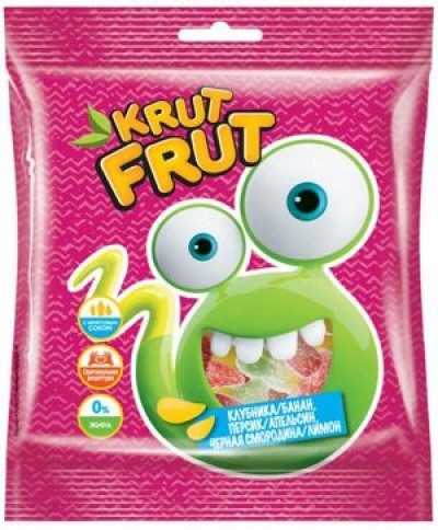 Жевательный мармелад КрутФрут Червячки 70гр